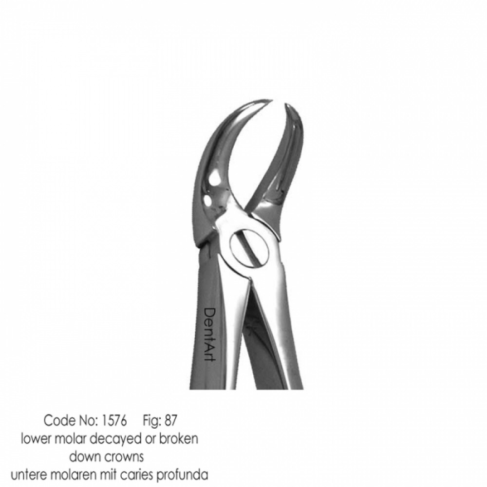 Extraction Forceps. Fig No.87 - UK Type